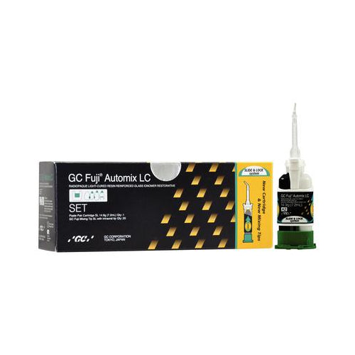 GC 012713 Fuji Automix LC Light Cure Dental Restorative Set 14.9 Gm A2 GC 012713 Fuji Automix LC Light Cure Dental Restorative Set 14.9 Gm A2